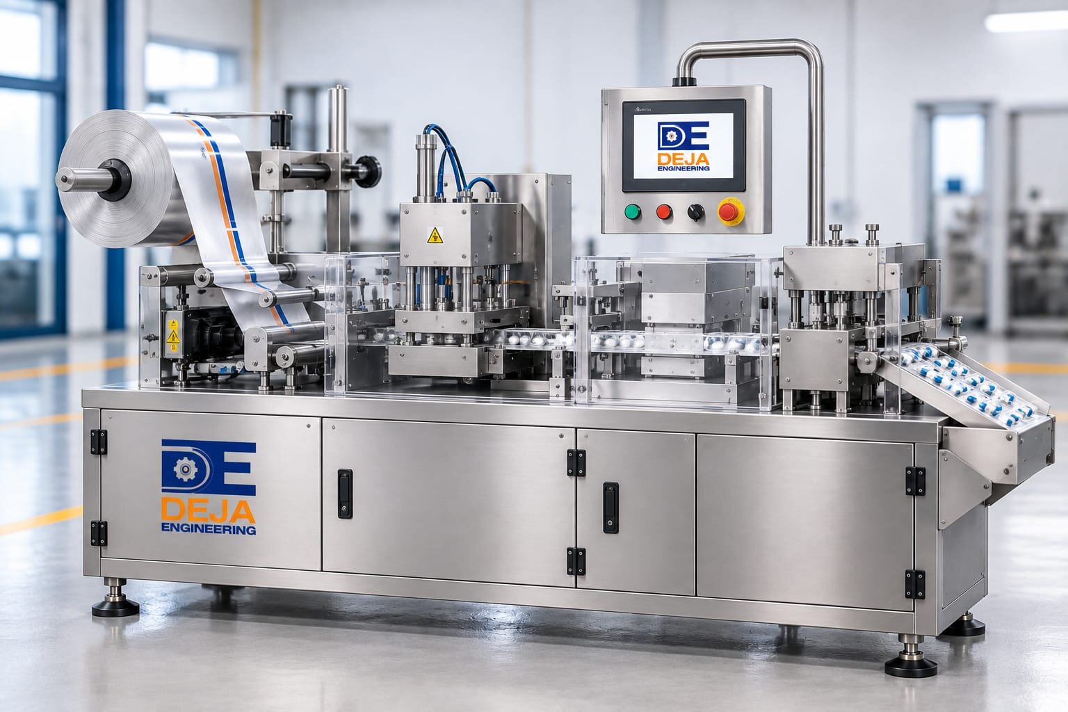 Blister packaging machine